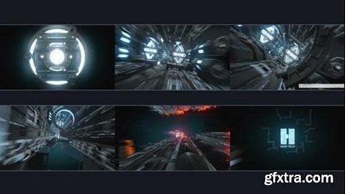 Videohive High Tech Glitch Logo Reveal 23825412