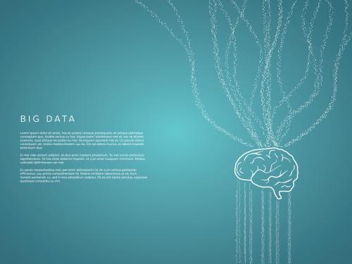 Big Data Particle Infographic - 189676196