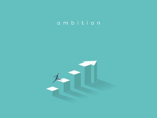 Business Ambition Arrow Illustration - 189676258