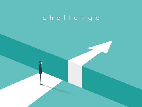 Business Challenges Illustration 1 - 189676514