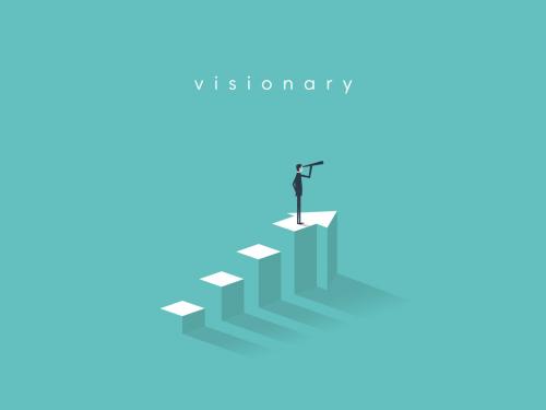 Business Visionary Illustration 3 - 189676706