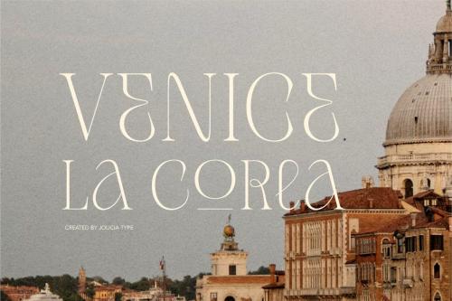 Venice La Corla | Elegant Serif Font