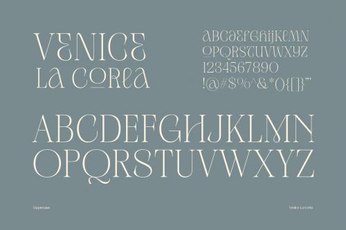 Venice La Corla | Elegant Serif Font