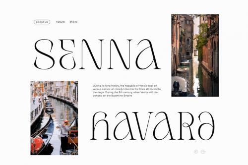 Venice La Corla | Elegant Serif Font