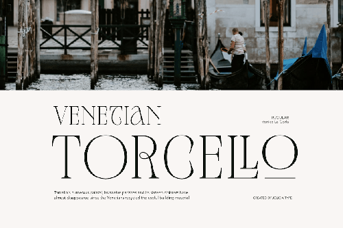 Venice La Corla | Elegant Serif Font