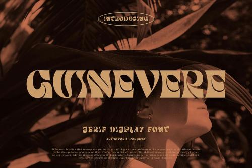 Guinevere - Serif Display Font