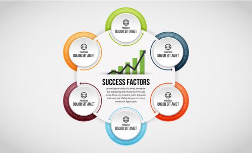 6 Grouped Circles Infographic 1 - 190563743