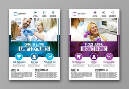 Dental Office Flyer Layout 1 - 193604015