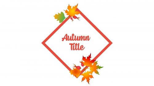 ArtList - Autumn Titles - 123437