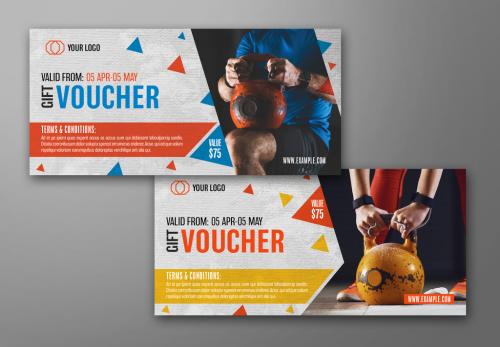 Gym Voucher Layout 3 - 195222158