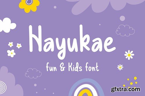 Hayukae Natural Handwritten Font 74JMX94