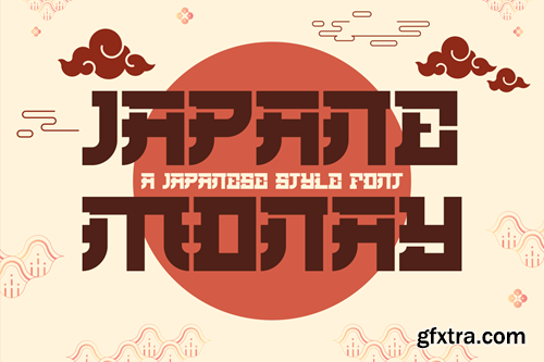 Japane Monay - A Japanese Style Font SBL32RS
