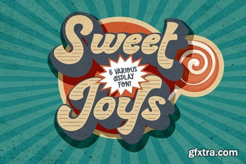 Sweet Joys - Display Font DWJVBQ7