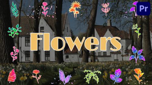Videohive - Flowers Pack for Premiere Pro - 48471004 - 48471004