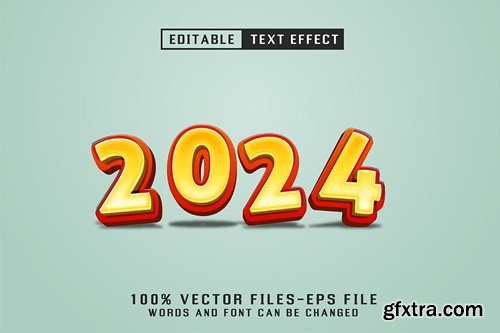 New Year Editable Text Effect MLPFX56