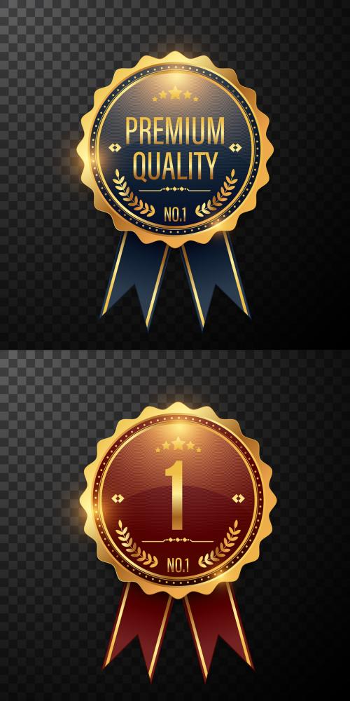 2 Premium Quality Award Badge Layouts - 198238922