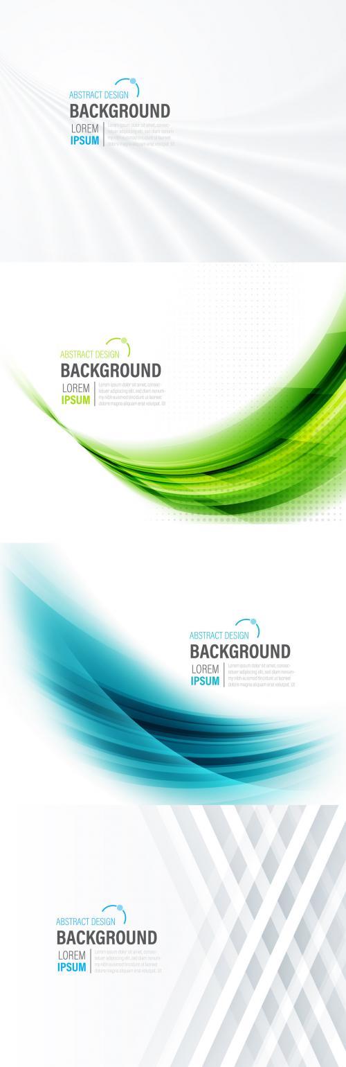 4 Abstract Background Presentation Layouts - 198238944