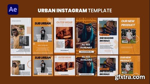 Videohive Urban Instagram Template 47427844