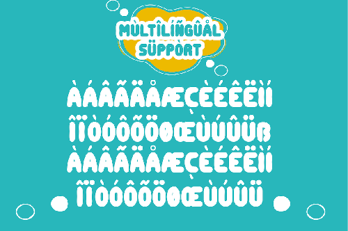 Pigibob - Bubble Style Font