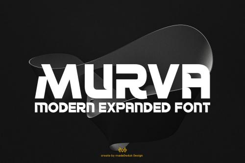 Murva - Expanded Font