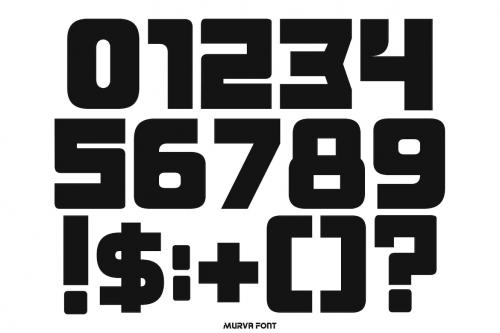 Murva - Expanded Font