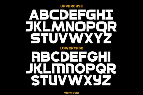 Murva - Expanded Font