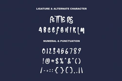 Recall Hipe Handmade Display Font