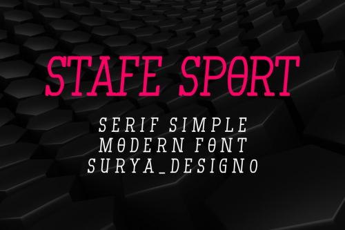 Stafe Sport Fonts