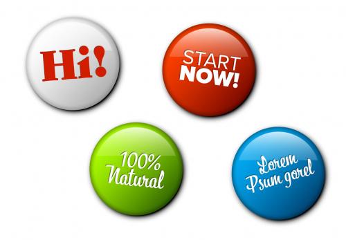 4 Web Badge Layouts - 199206252