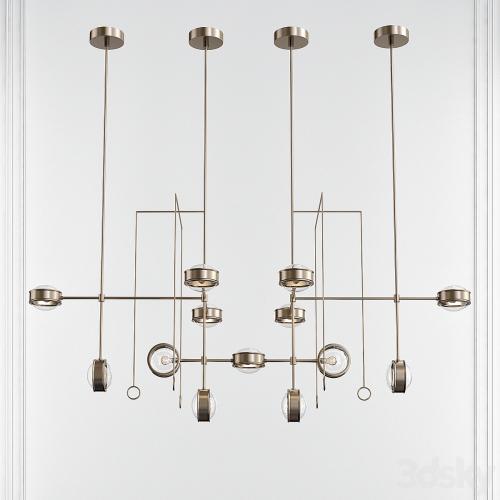 HOLLY HUNT LYRA CHANDELIER