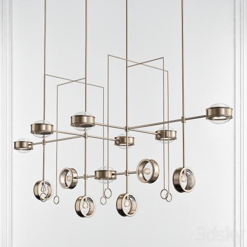 HOLLY HUNT LYRA CHANDELIER