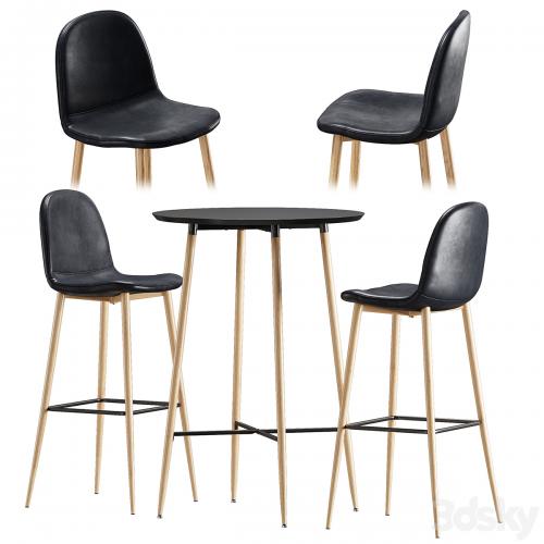 Bar table and chair Jysk Jonstrup