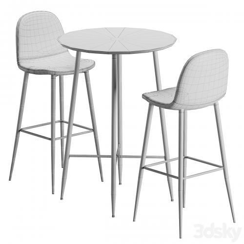 Bar table and chair Jysk Jonstrup