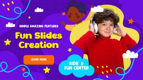 Videohive - Kids Slideshow MOGRT - 48473273 - 48473273