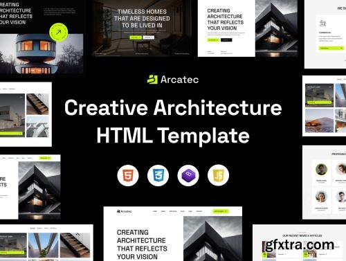 Arcatec - Architecture and Interior Html Template Ui8.net