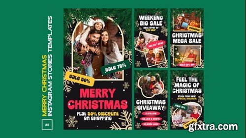 Videohive Merry Christmas Instagram Stories 48049240