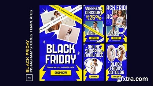 Videohive Black Friday Instagram Stories 48049725