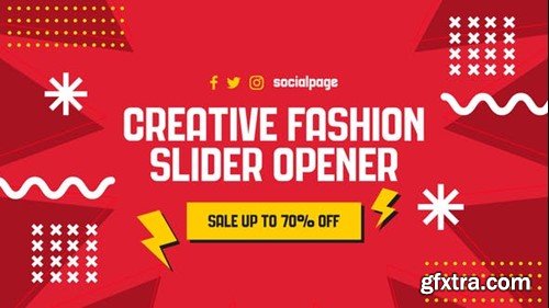 Videohive Creative Fashion Slider Opener 48052562
