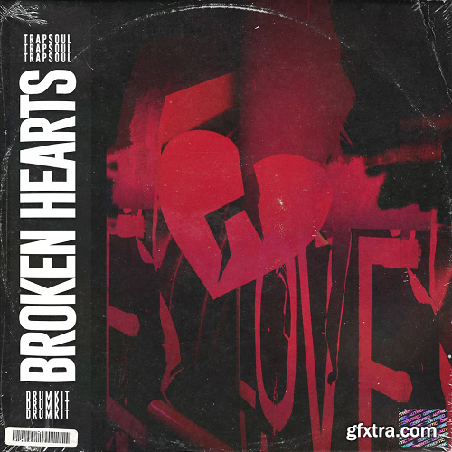 LifeStyleDidIt Broken Hearts Drum Kit