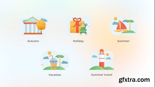 Videohive Vacation and Seasons - Gradient Concepts 48987911