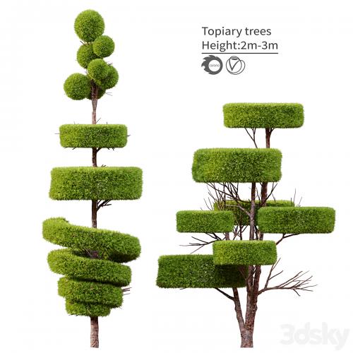 Topiary trees