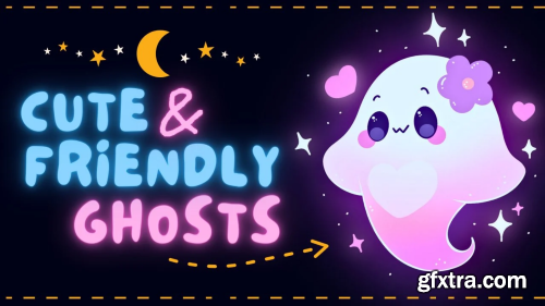 Spooktacular Fun: Draw Cute Ghosts in Procreate