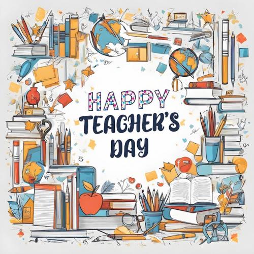 Premium PSD | Psd happy teachers day Premium PSD