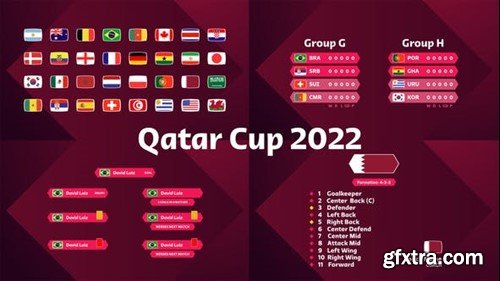 Videohive Soccer Broadcast - Qatar Cup 2022 39526550