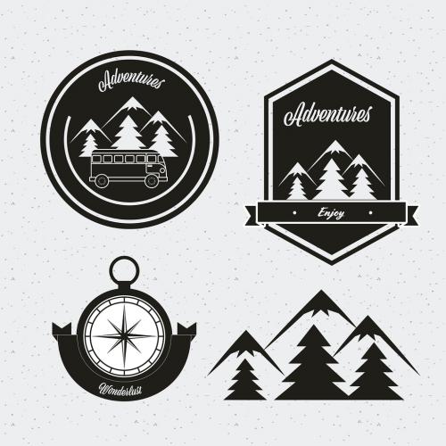 Wanderlust Badge Set - 201551639