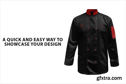 Chef Uniform Mockup ETHQFLH