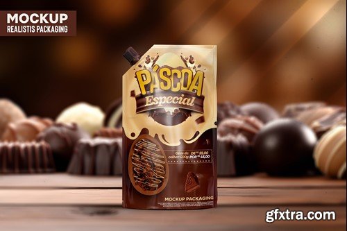 Foil Packaging Mockup G7X3YF6