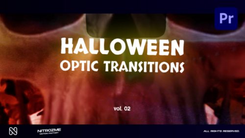 Videohive - Halloween Optic Transitions Vol. 02 for Premiere Pro - 48475007 - 48475007