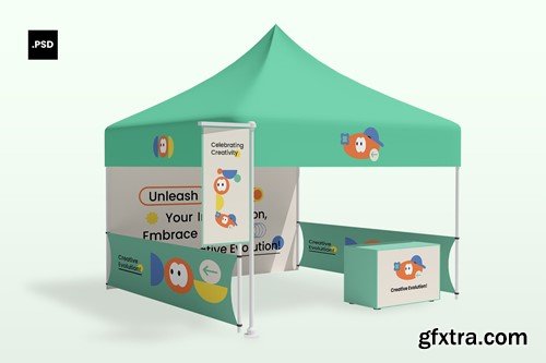 Booth Tent Mockups 001 T9FCJYL