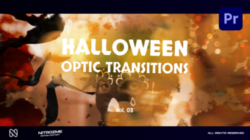 Videohive - Halloween Optic Transitions Vol. 03 for Premiere Pro - 48475023 - 48475023